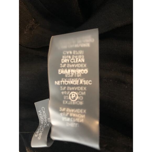 Calvin Klein Women's Size 10 Linen High Waist Crop Pants NEW - Picture 7 of 8